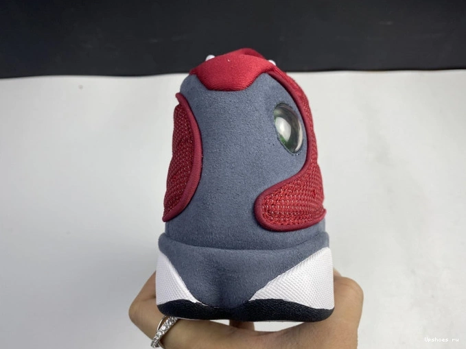 13 Air Red Flint 414571-600 Grey Gym Retro Jordan 0219